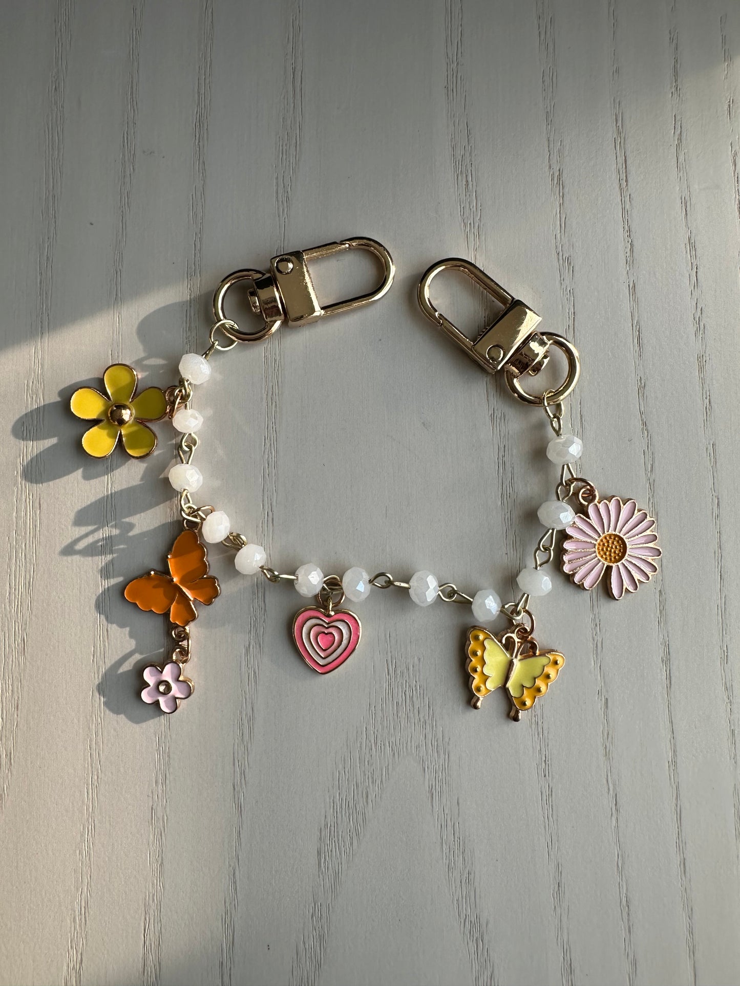 Dainty Heart Purse Chain