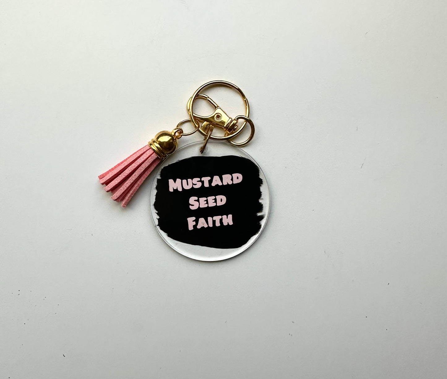 Mustard Seed Faith Keychain