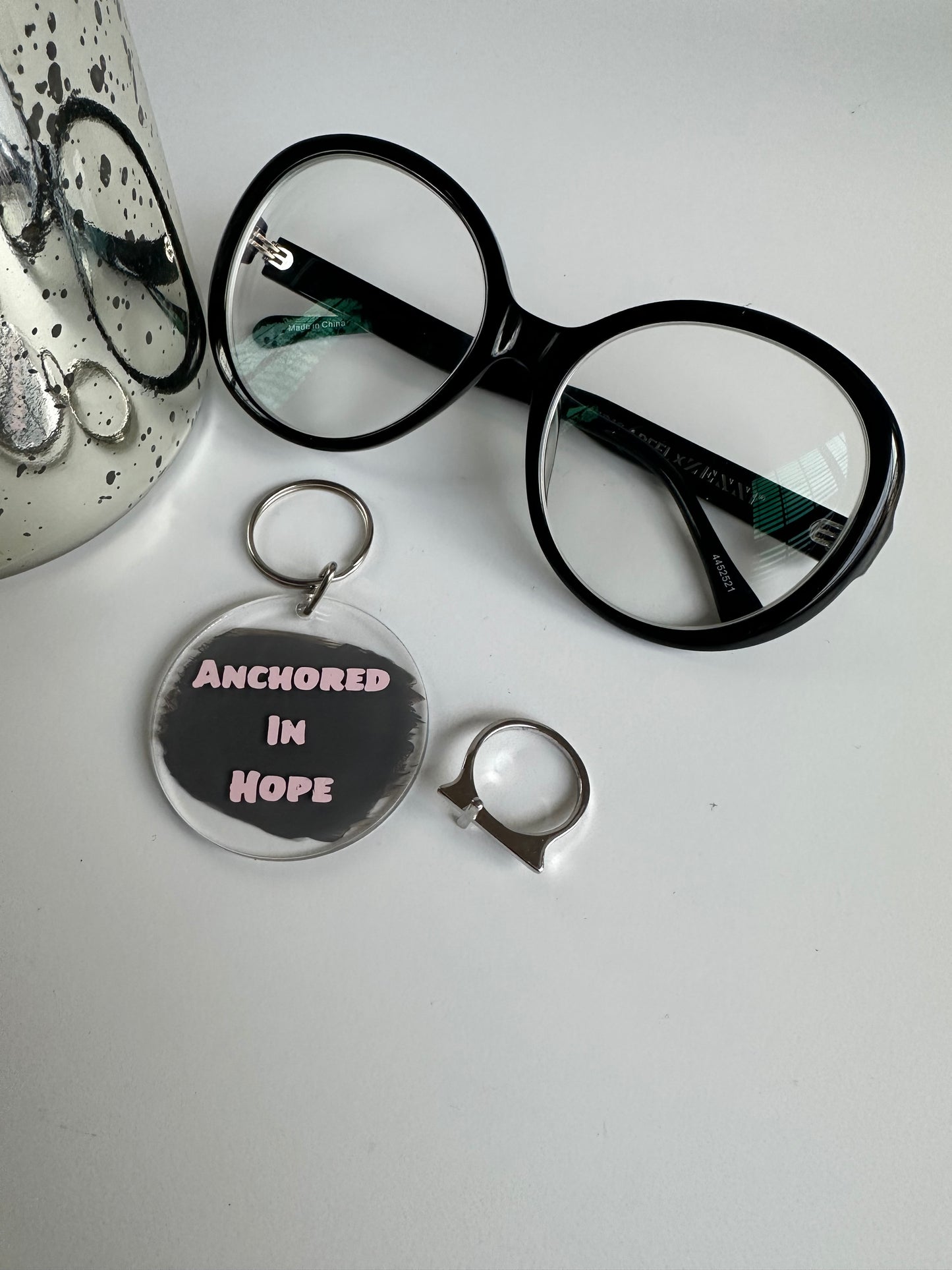 Anchored In Hope Keychain