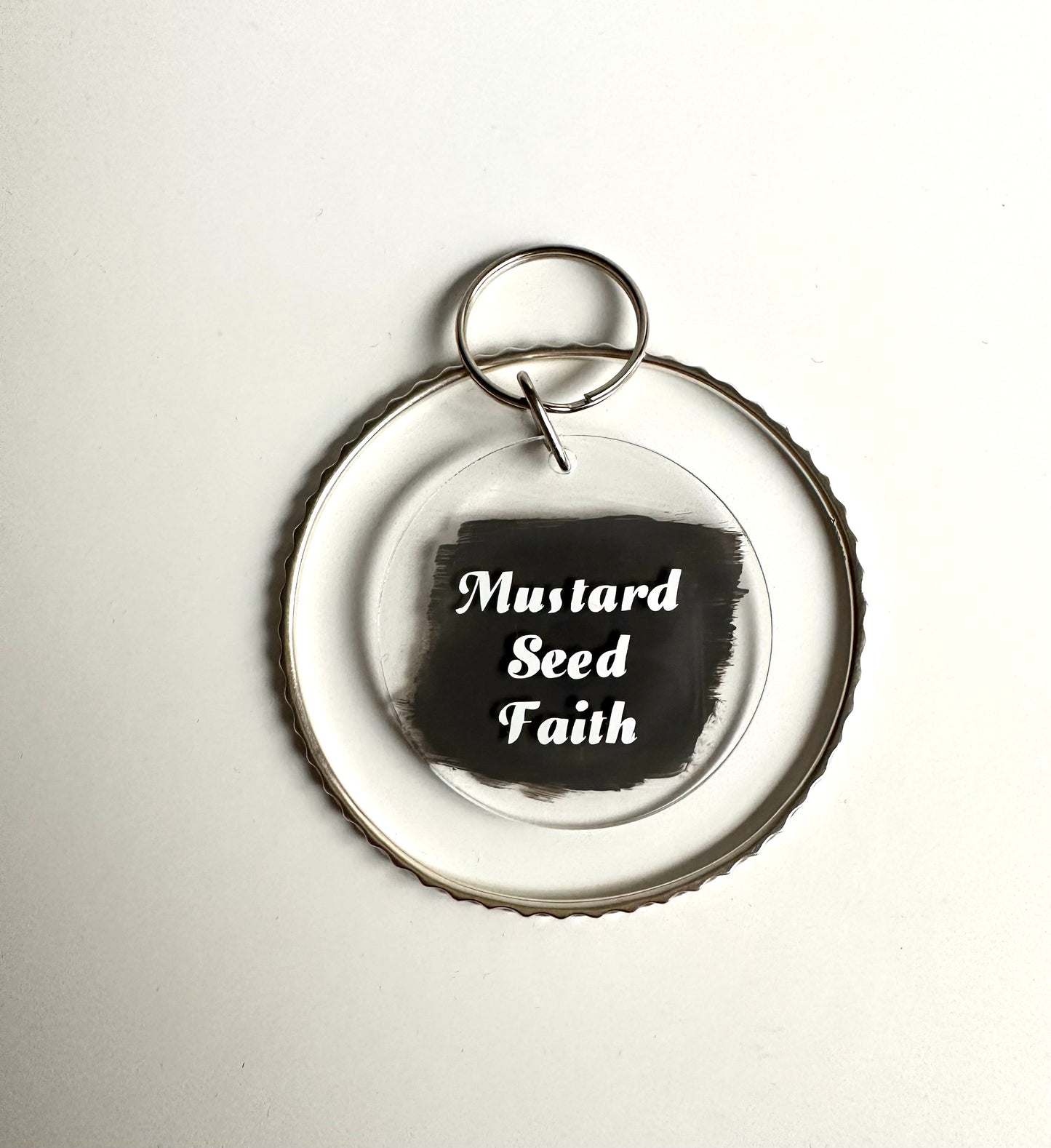 Mustard Seed Faith Keychain