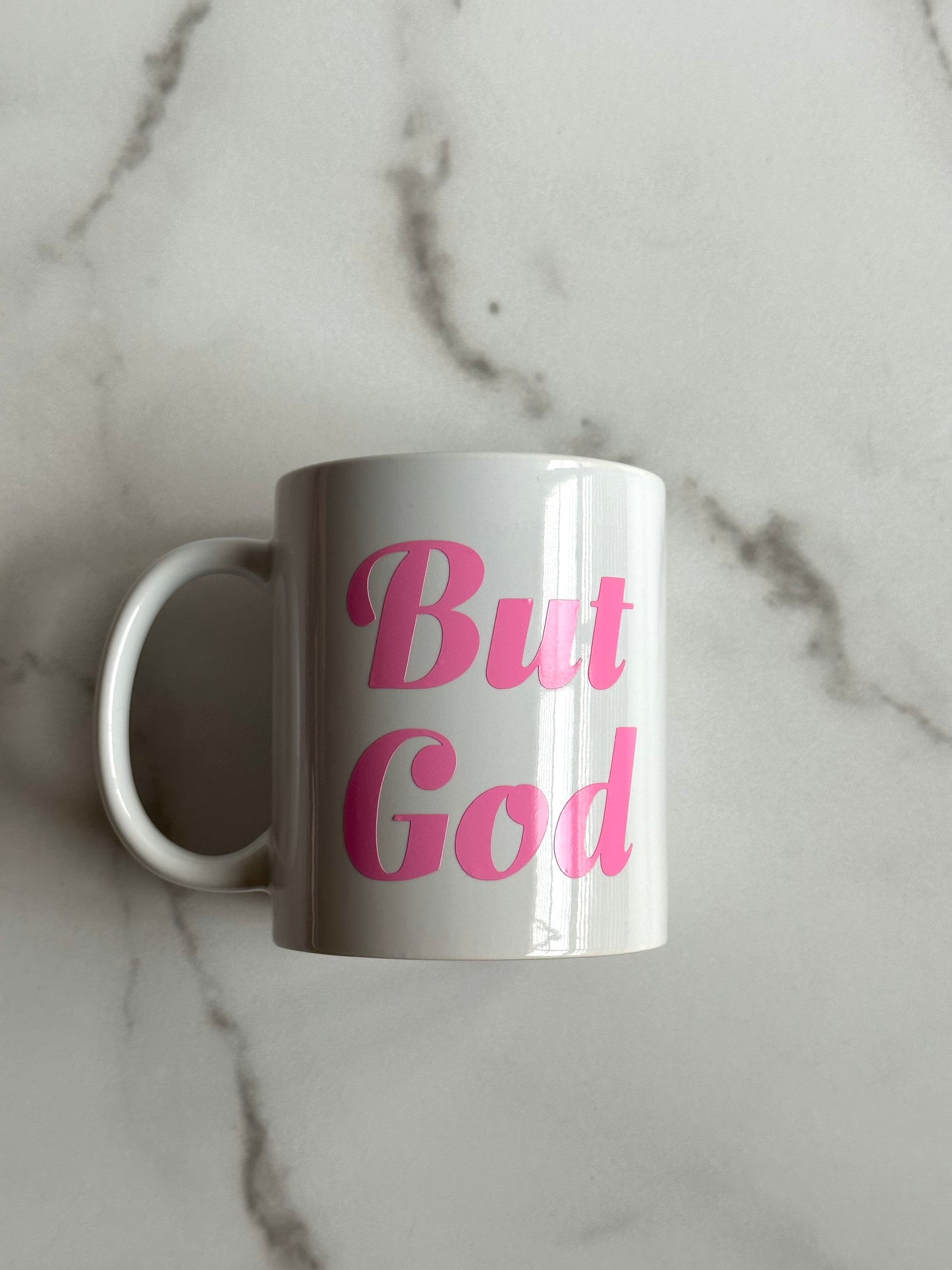 But God Mug (Left Handed)