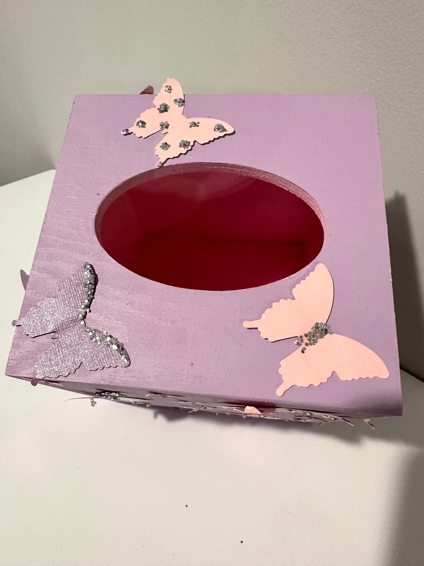 Butterfly Tissue Box