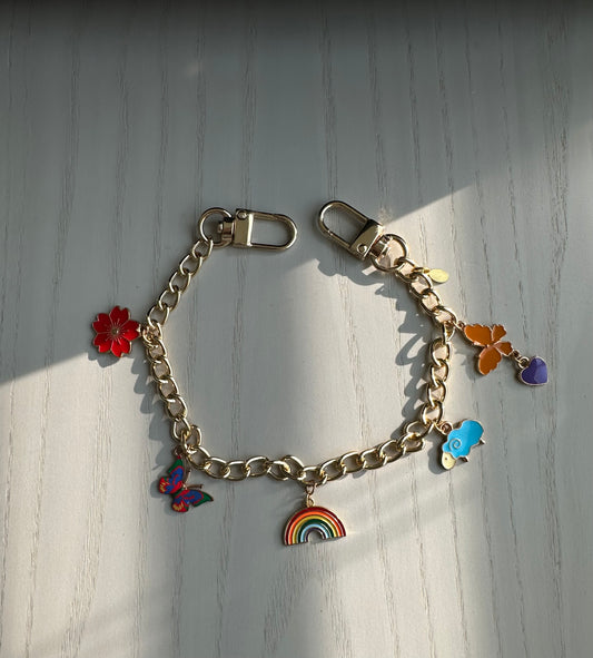 Rainbow Purse Chain