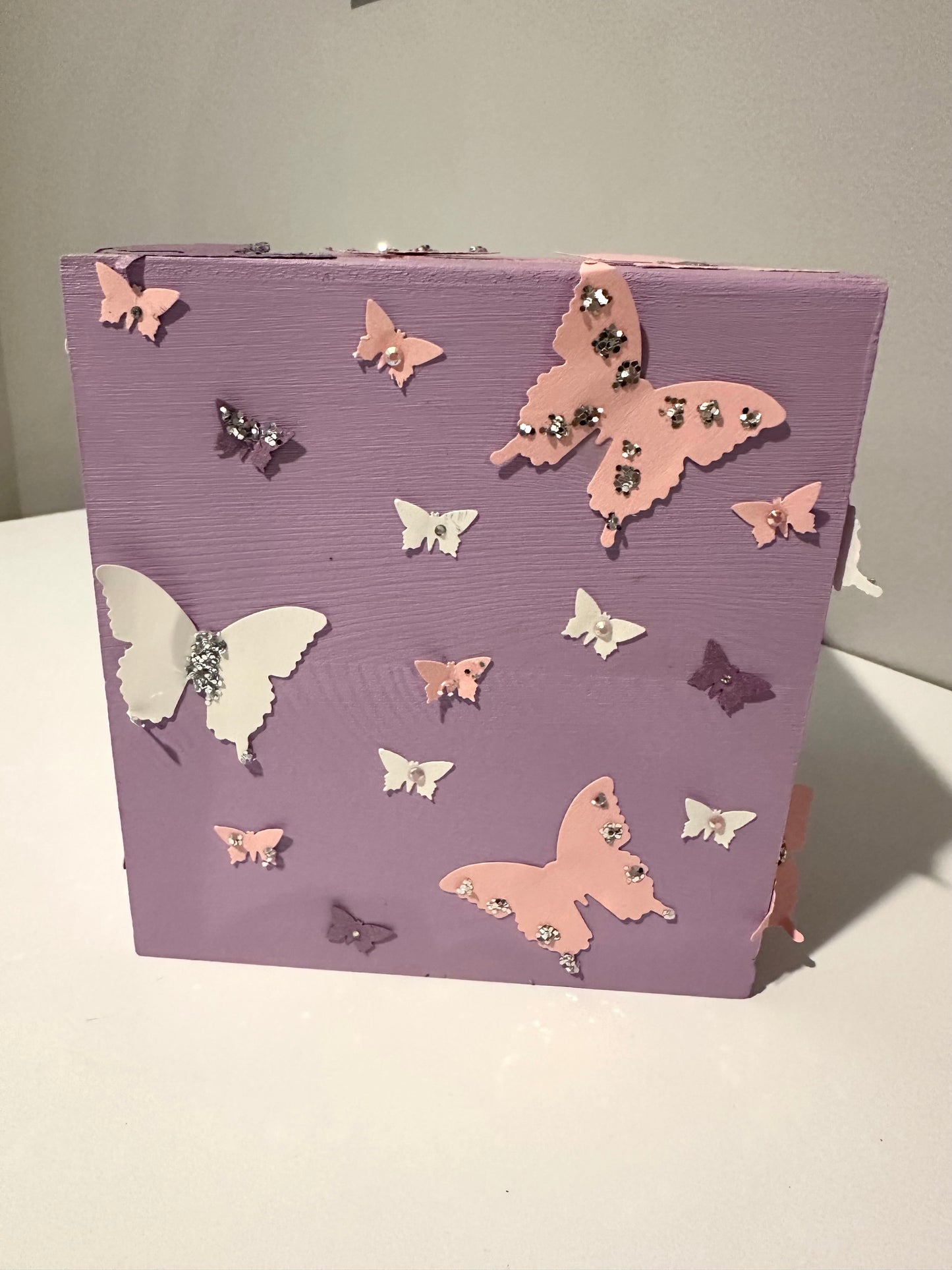 Butterfly Tissue Box